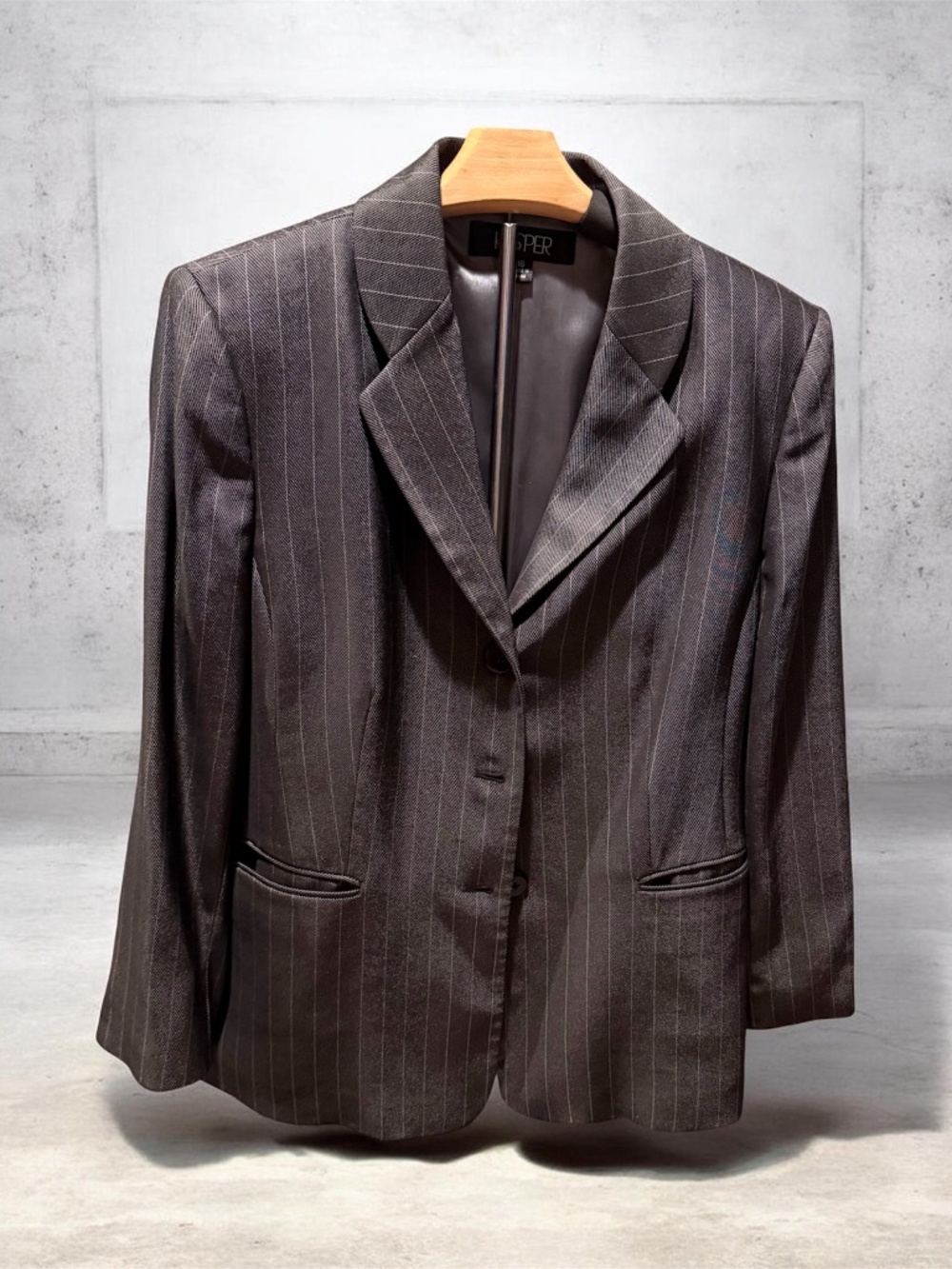 Kasper Pinstripe Blazer SZ 16